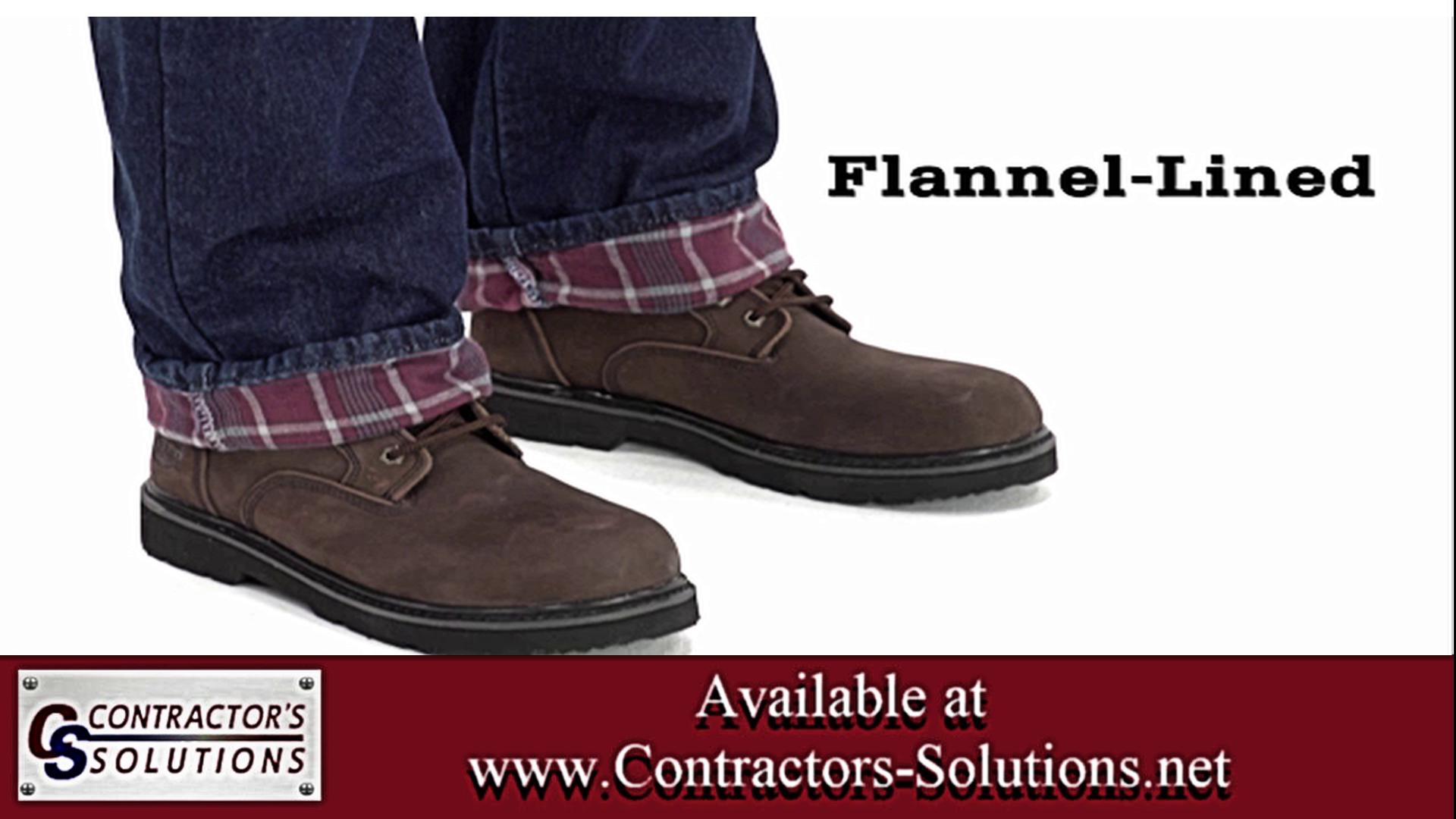 flannel lined fr jeans